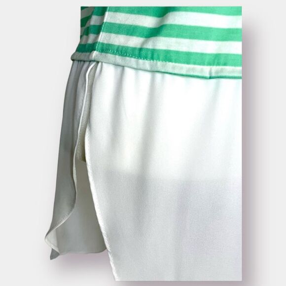 Striped Blouse Shirt Long Size Medium - Picture 5 of 7